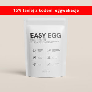 Easy Egg Pure – białko jaja kurzego w proszku 1020 g